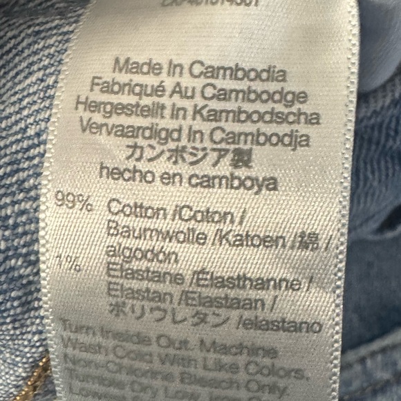 Madewell The Perfect Vintage Flare Jeans Size 26 - Picture 6 of 6